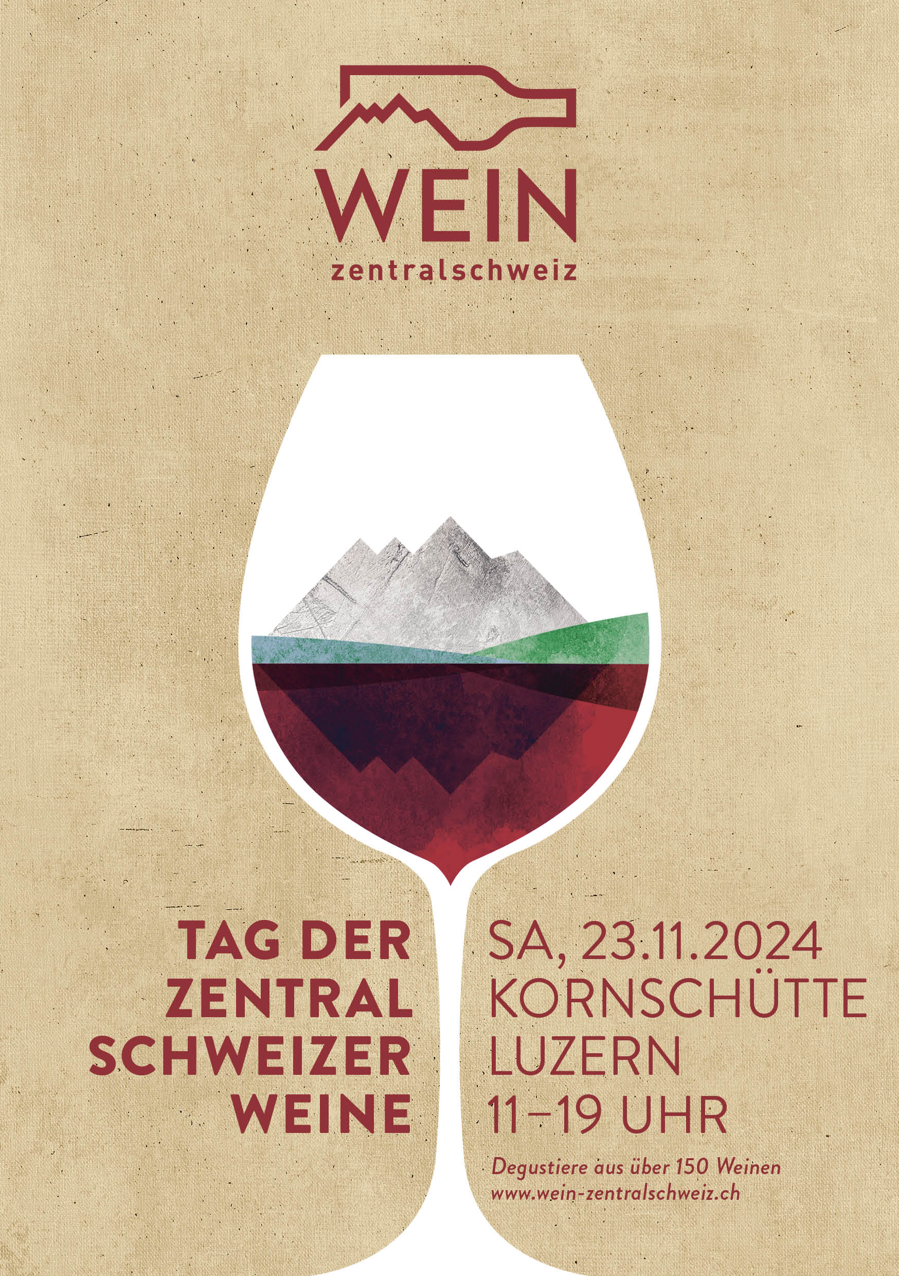 Flyer Wein Zentralschweiz 